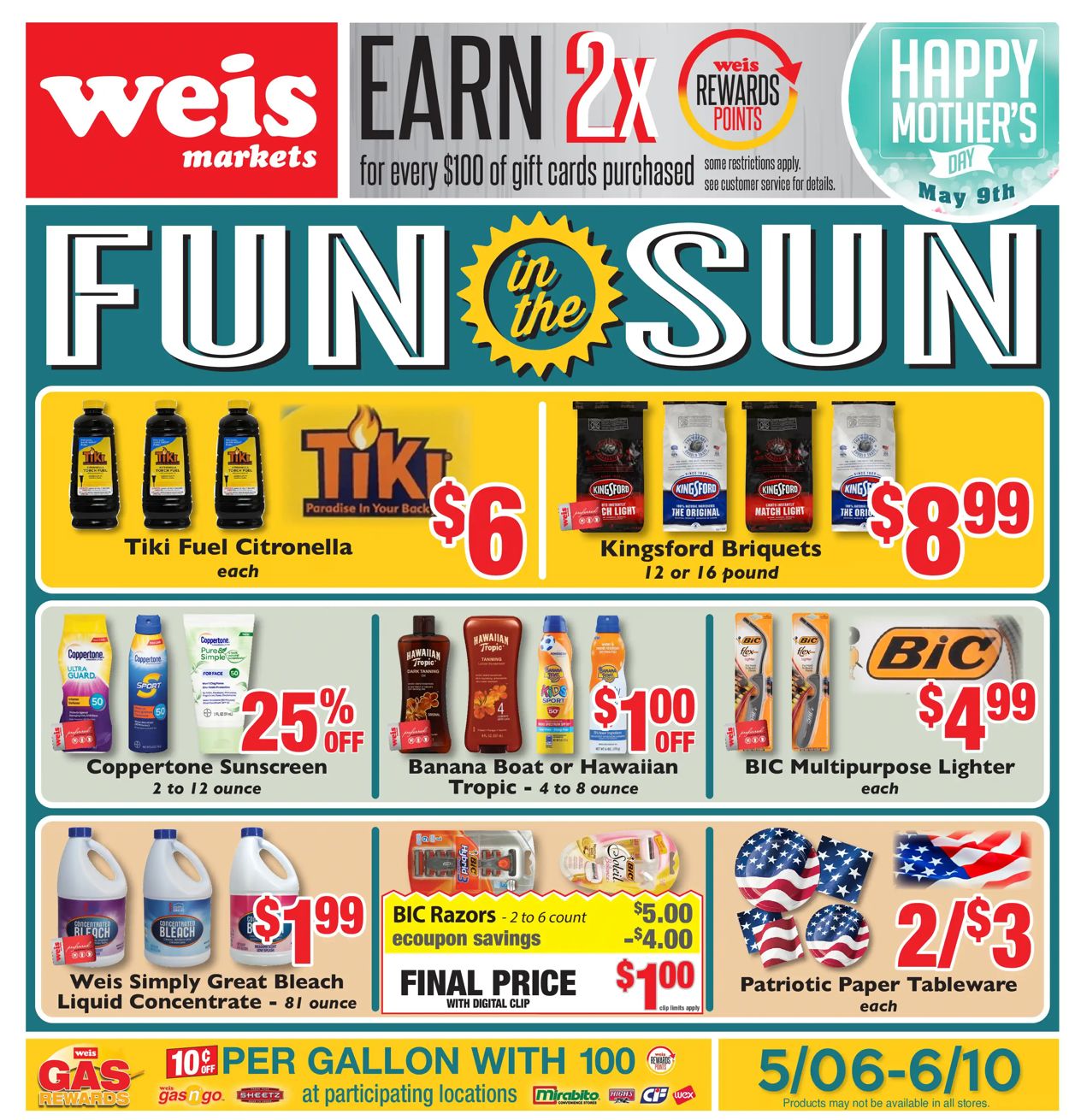 Weis Weekly Ad Circular - valid 05/06-06/10/2021
