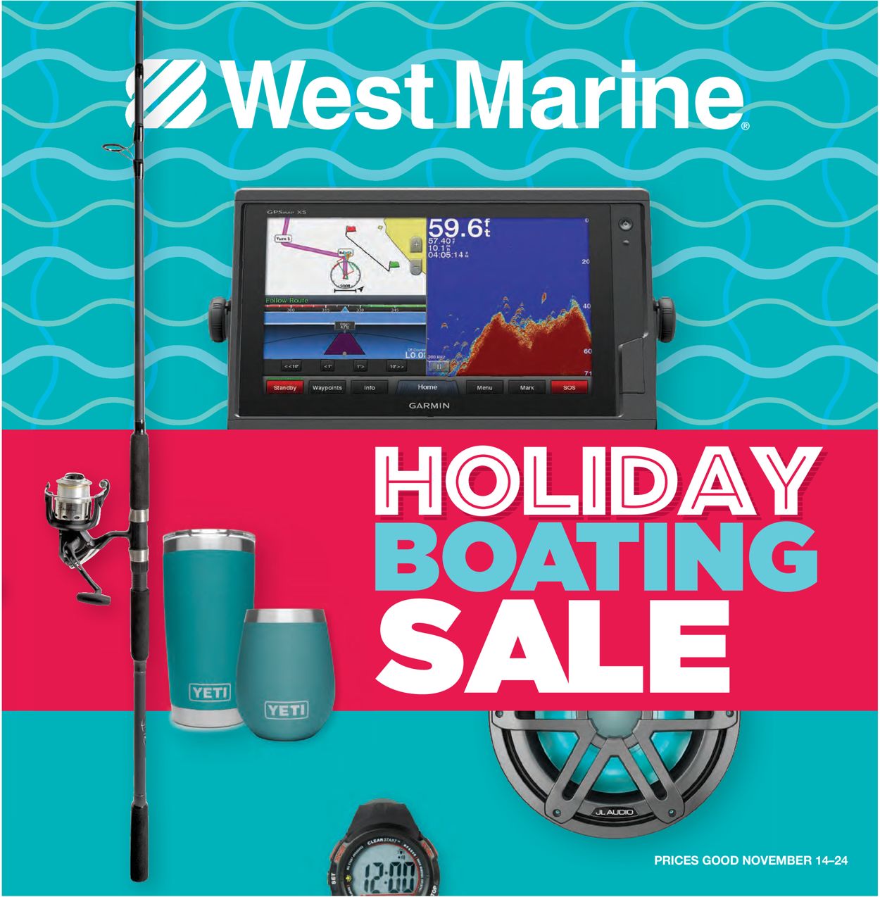 West Marine - Holiday Ad 2019 Weekly Ad Circular - valid 11/14-11/24/2019