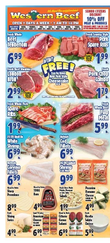 Western Beef Weekly Ad Circular - valid 11/13-11/19/2019