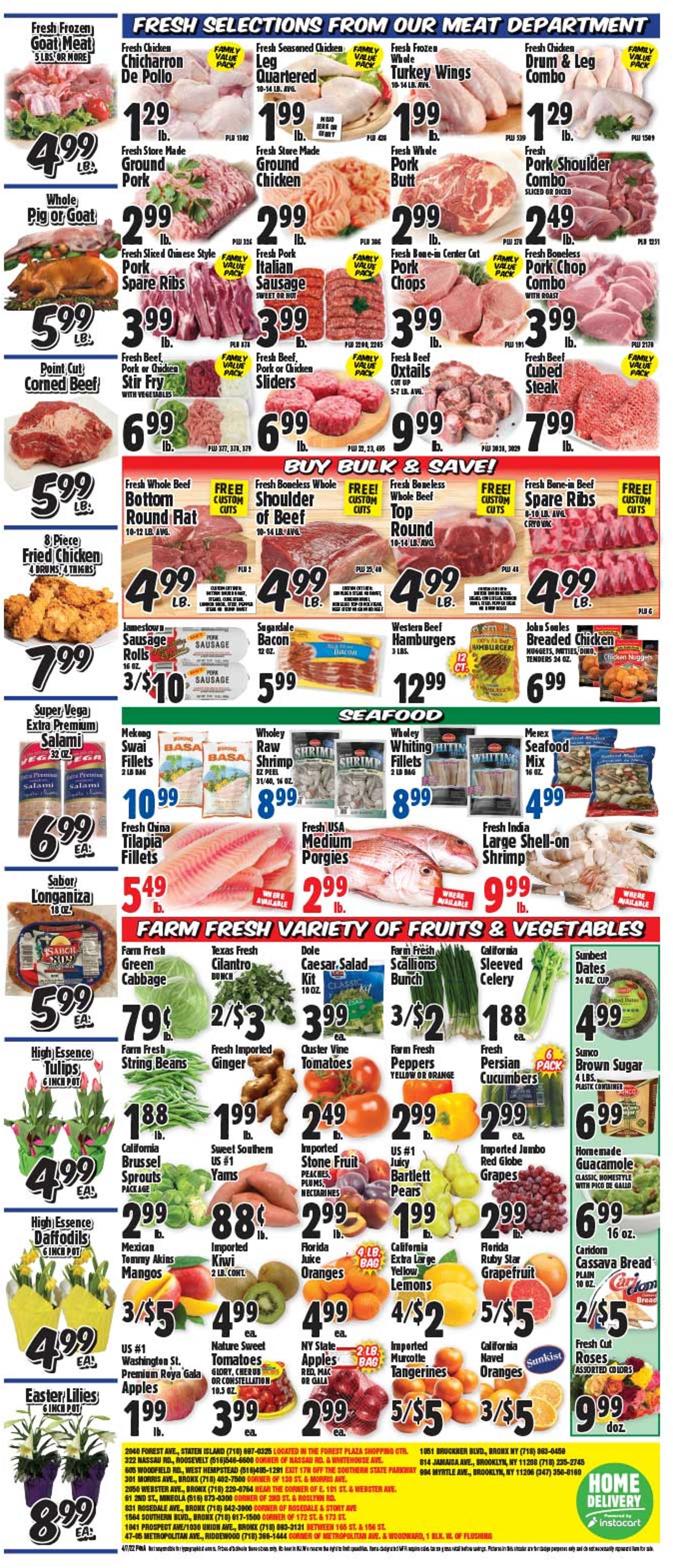 Western Beef EASTER 2022 Weekly Ad Circular - valid 04/07-04/13/2022 (Page 3)