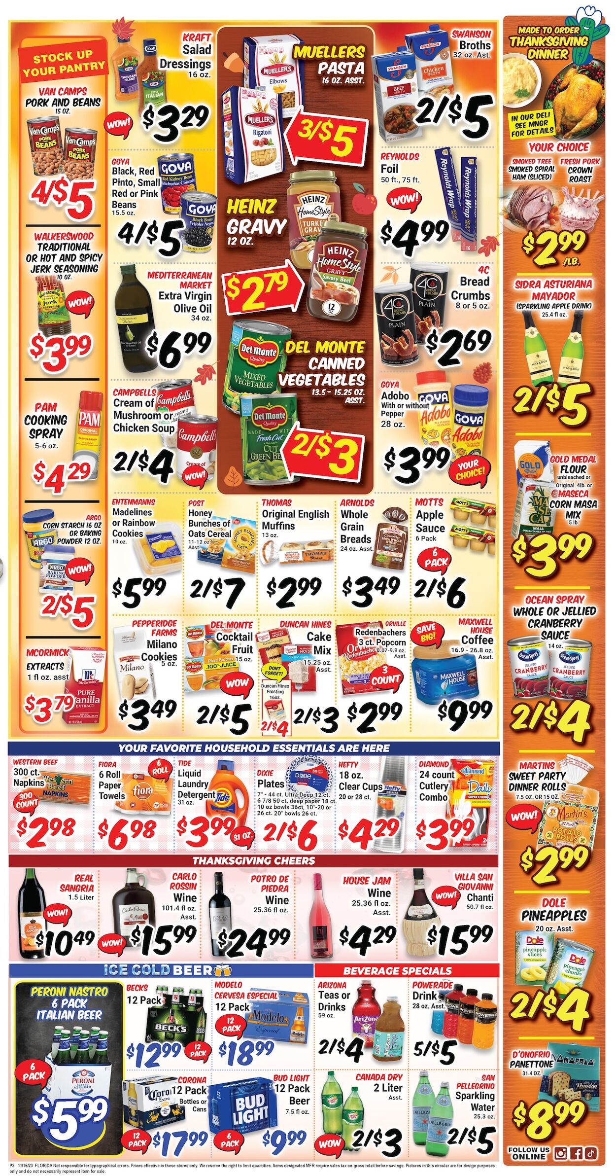 Western Beef Weekly Ad Circular - valid 11/16-11/23/2023 (Page 4)