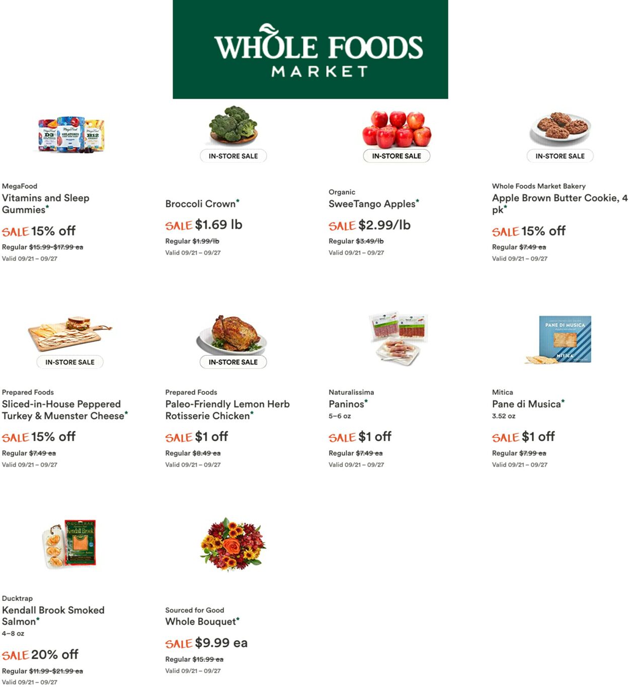 Whole Foods Weekly Ad Circular - valid 09/21-10/05/2022 (Page 3)