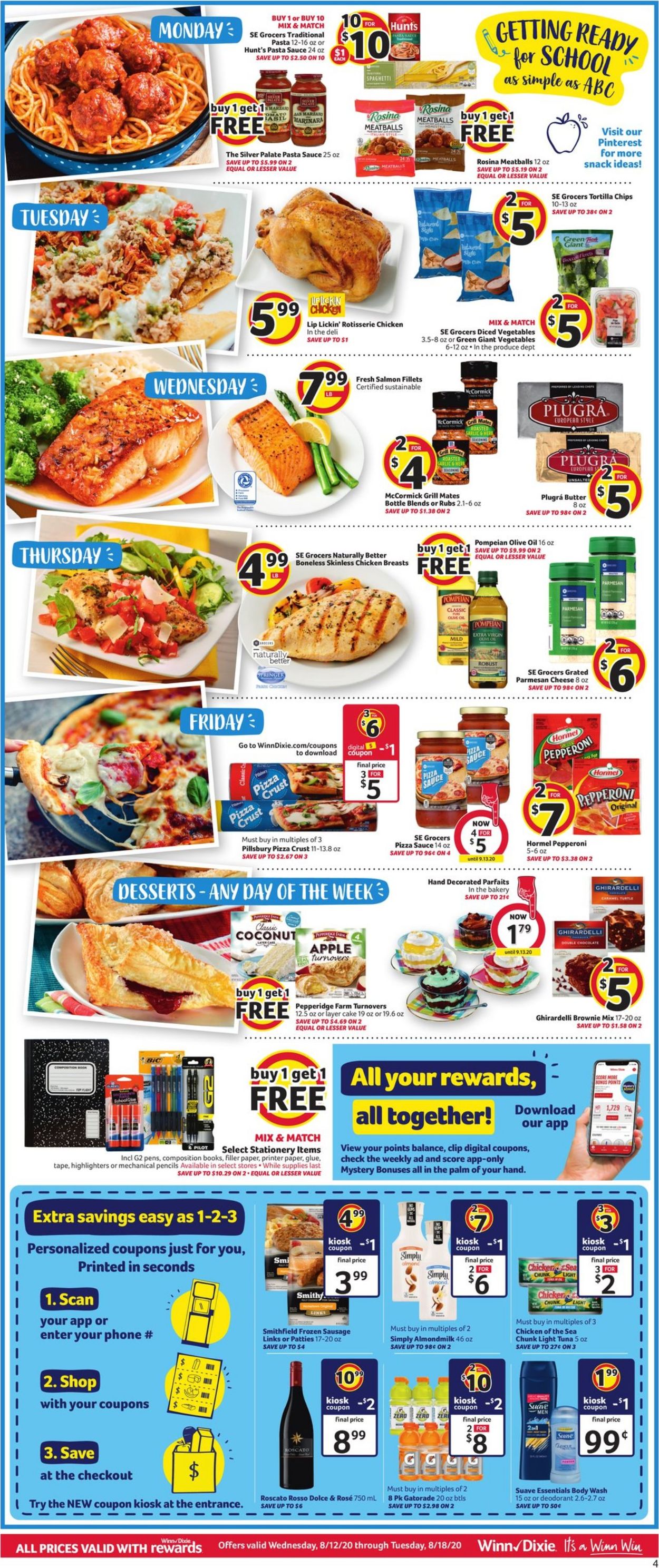 Winn Dixie Weekly Ad Circular - valid 08/12-08/18/2020 (Page 6)