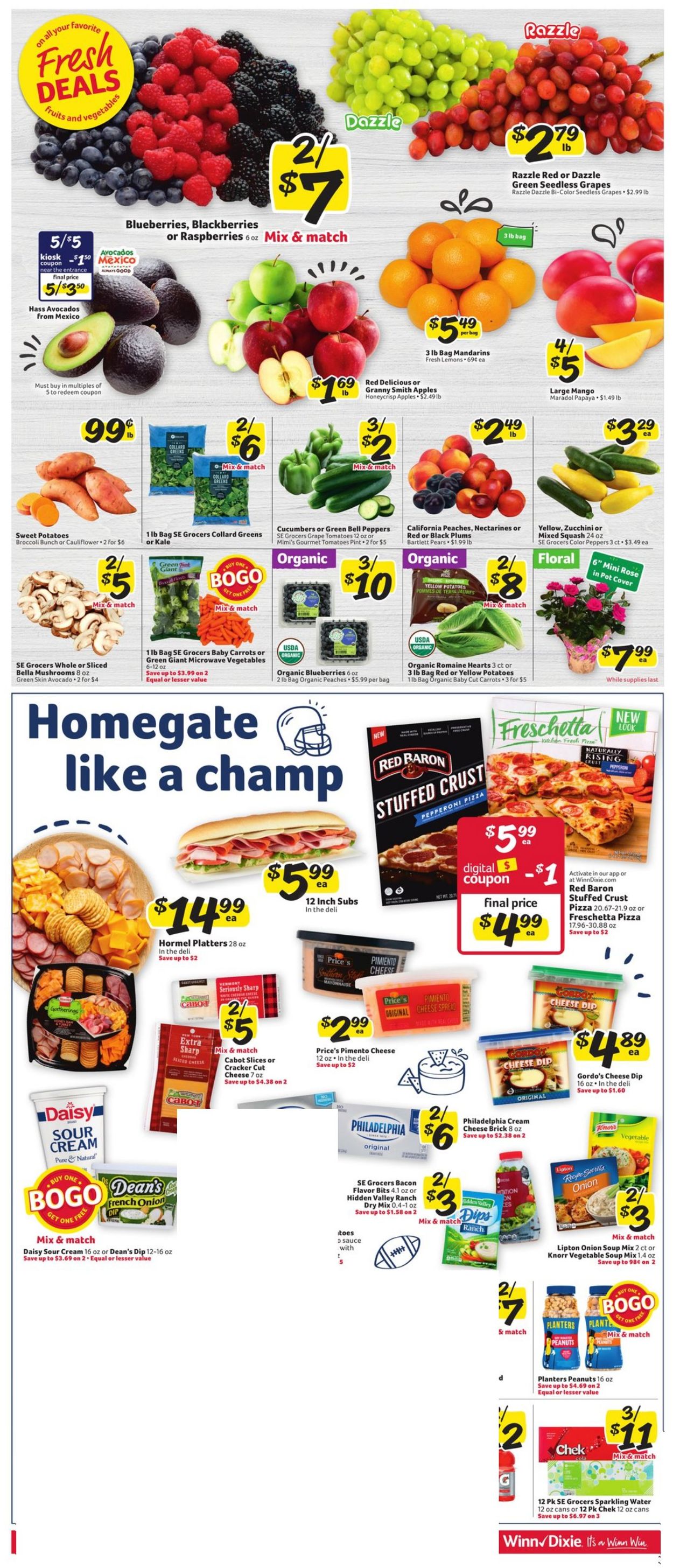 Winn Dixie Weekly Ad Circular - valid 08/31-09/06/2022 (Page 4)