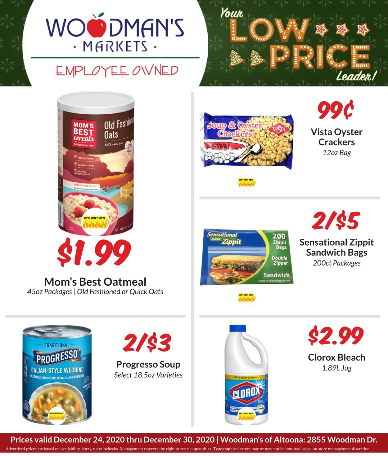 Woodman's Market Weekly Ad Circular - valid 12/24-12/30/2020