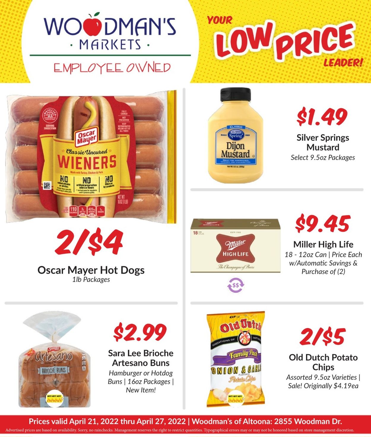 Woodman's Market Weekly Ad Circular - valid 04/21-04/27/2022