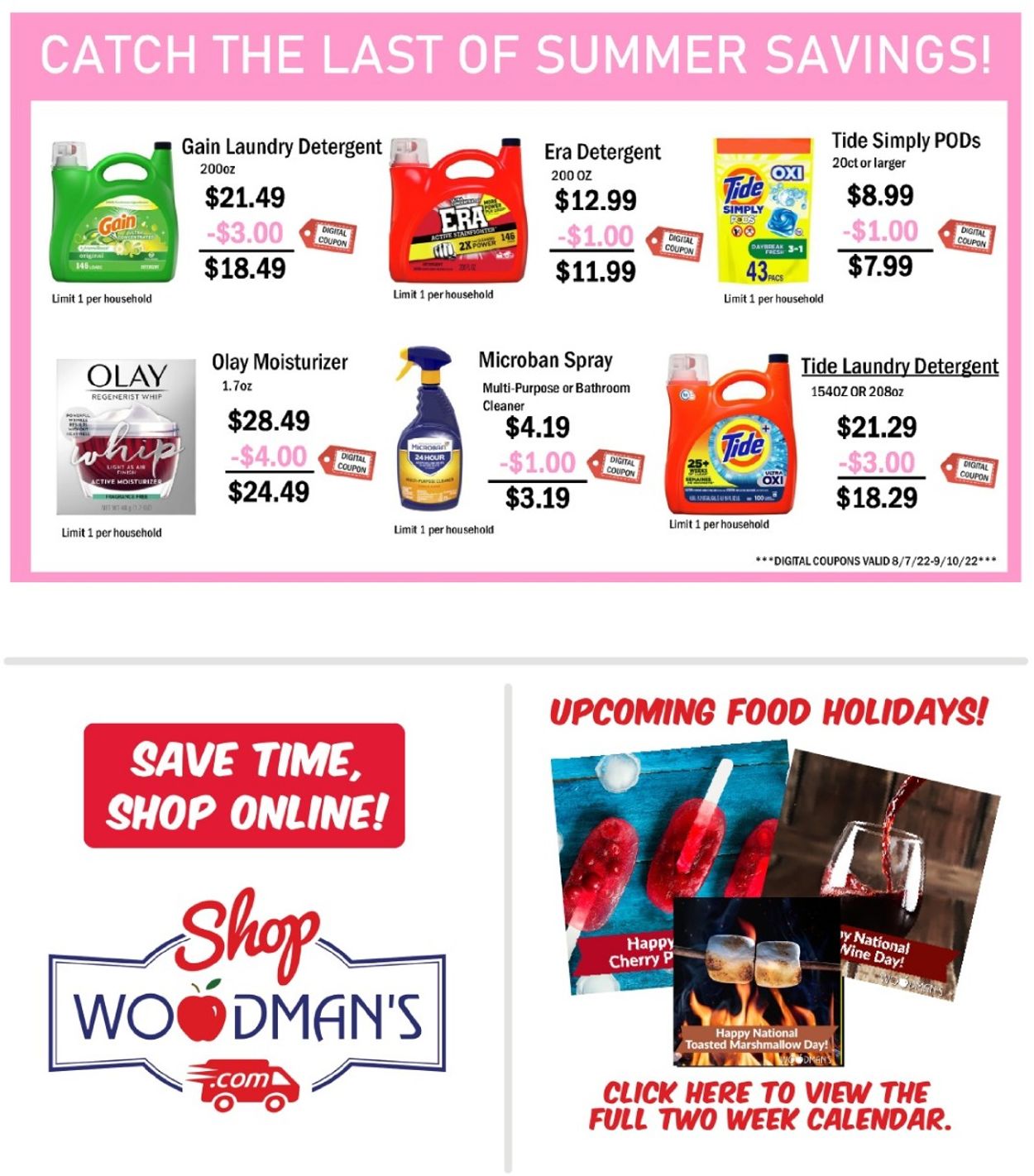 Woodman's Market Weekly Ad Circular - valid 08/25-08/31/2022 (Page 7)
