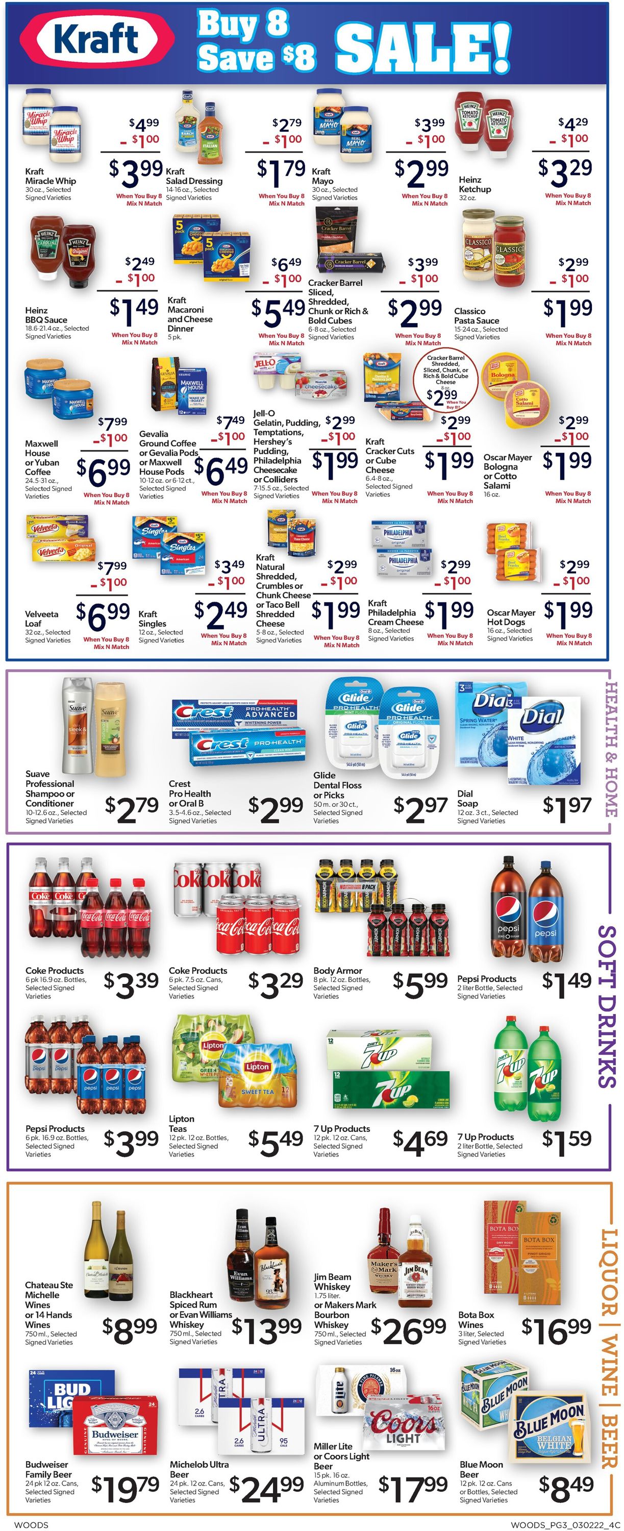 Woods Supermarket Weekly Ad Circular - valid 03/02-03/09/2022 (Page 3)