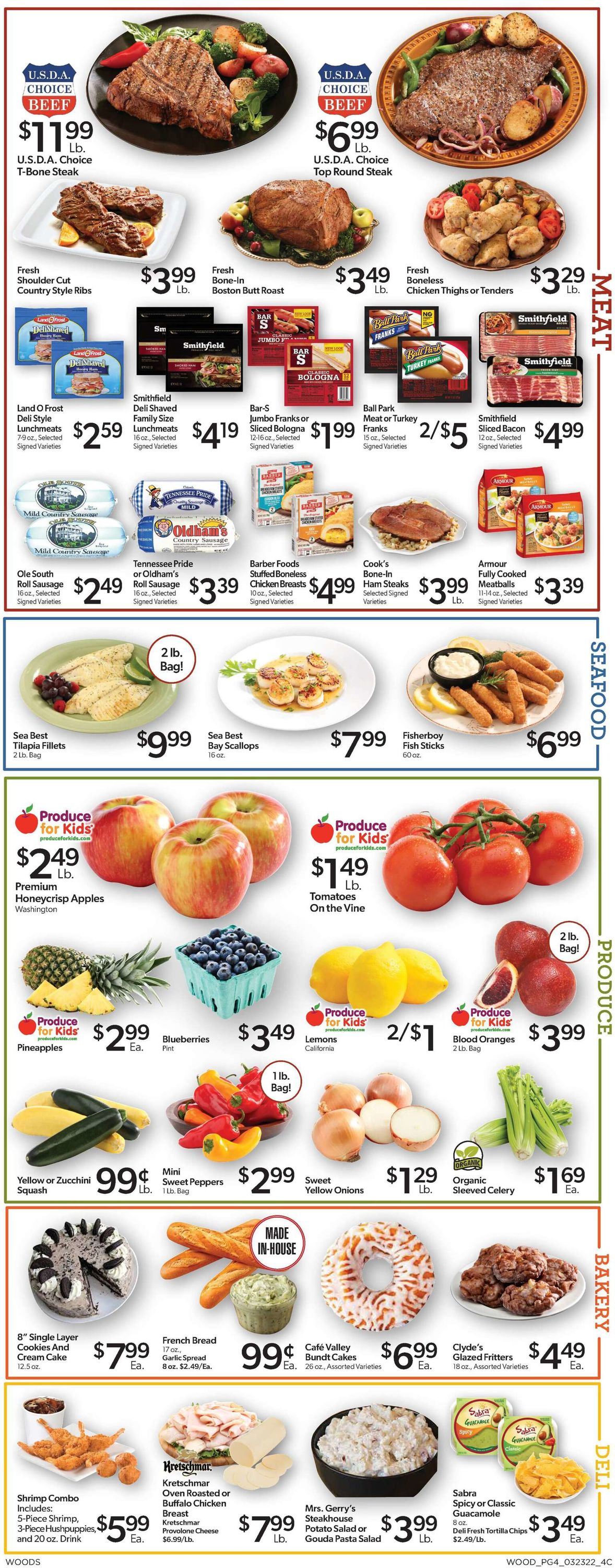 Woods Supermarket Weekly Ad Circular - valid 03/23-03/29/2022 (Page 4)