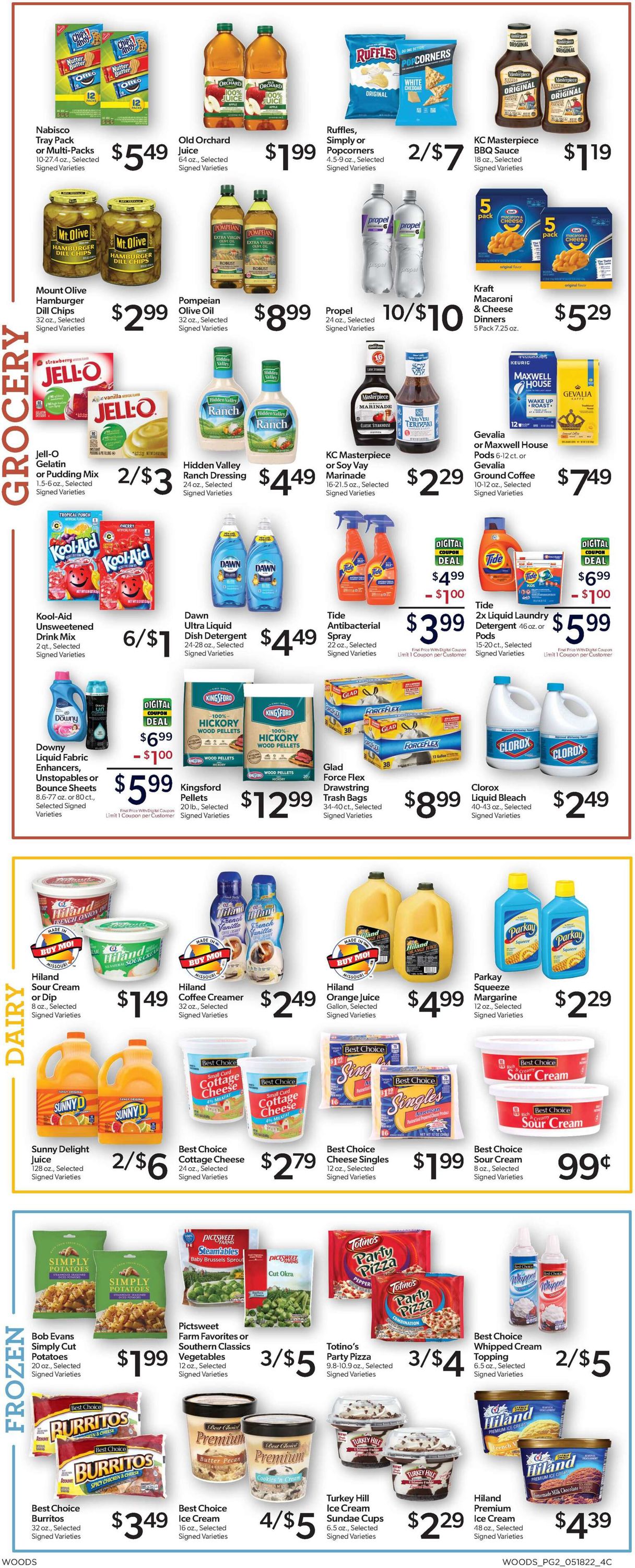 Woods Supermarket Weekly Ad Circular - valid 05/18-05/24/2022 (Page 2)
