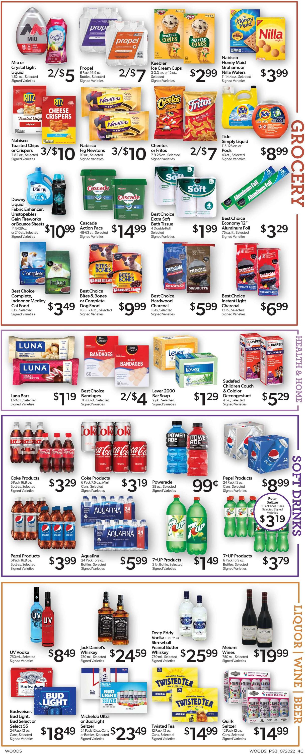 Woods Supermarket Weekly Ad Circular - valid 07/20-07/26/2022 (Page 3)
