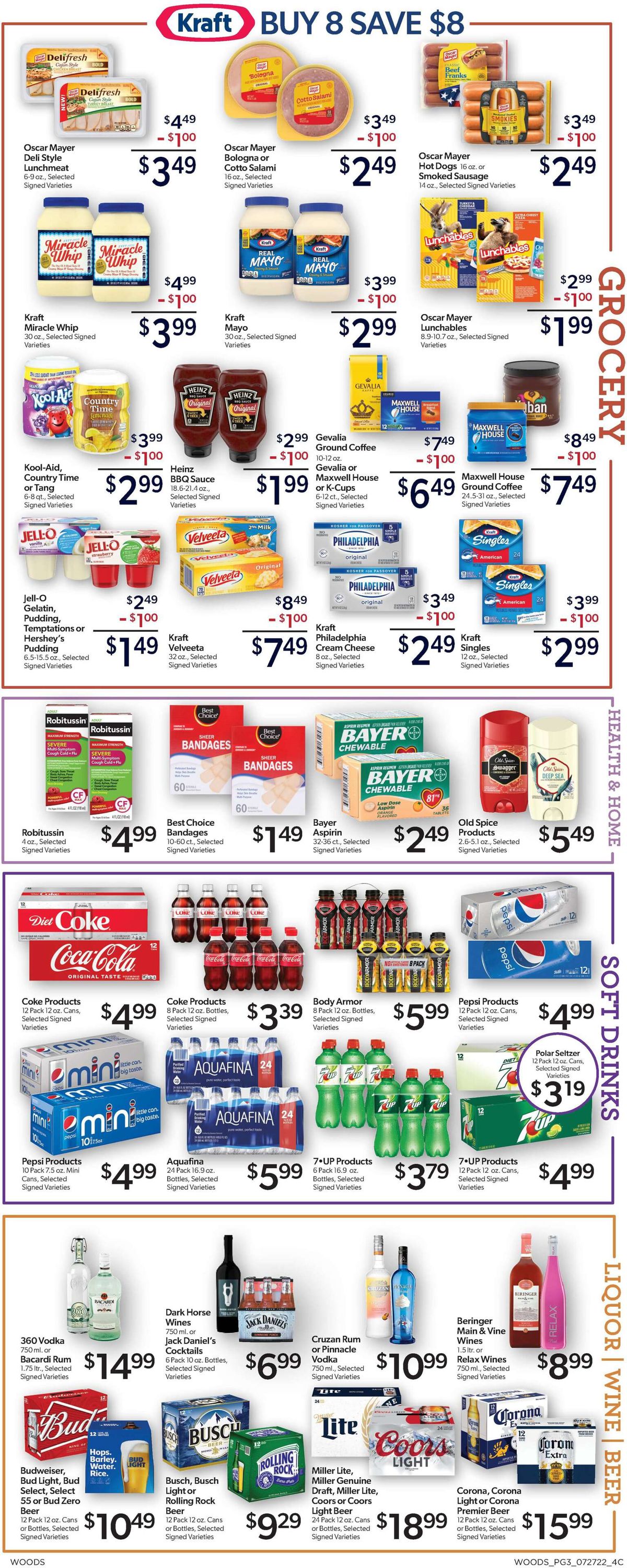 Woods Supermarket Weekly Ad Circular - valid 07/27-08/02/2022 (Page 3)