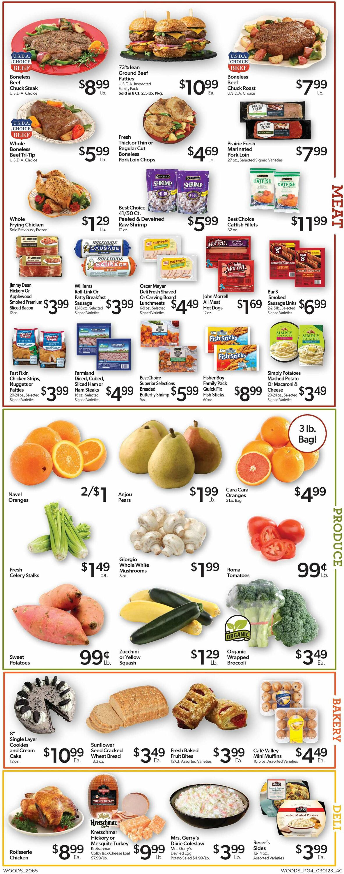 Woods Supermarket Weekly Ad Circular - valid 03/01-03/07/2023 (Page 4)