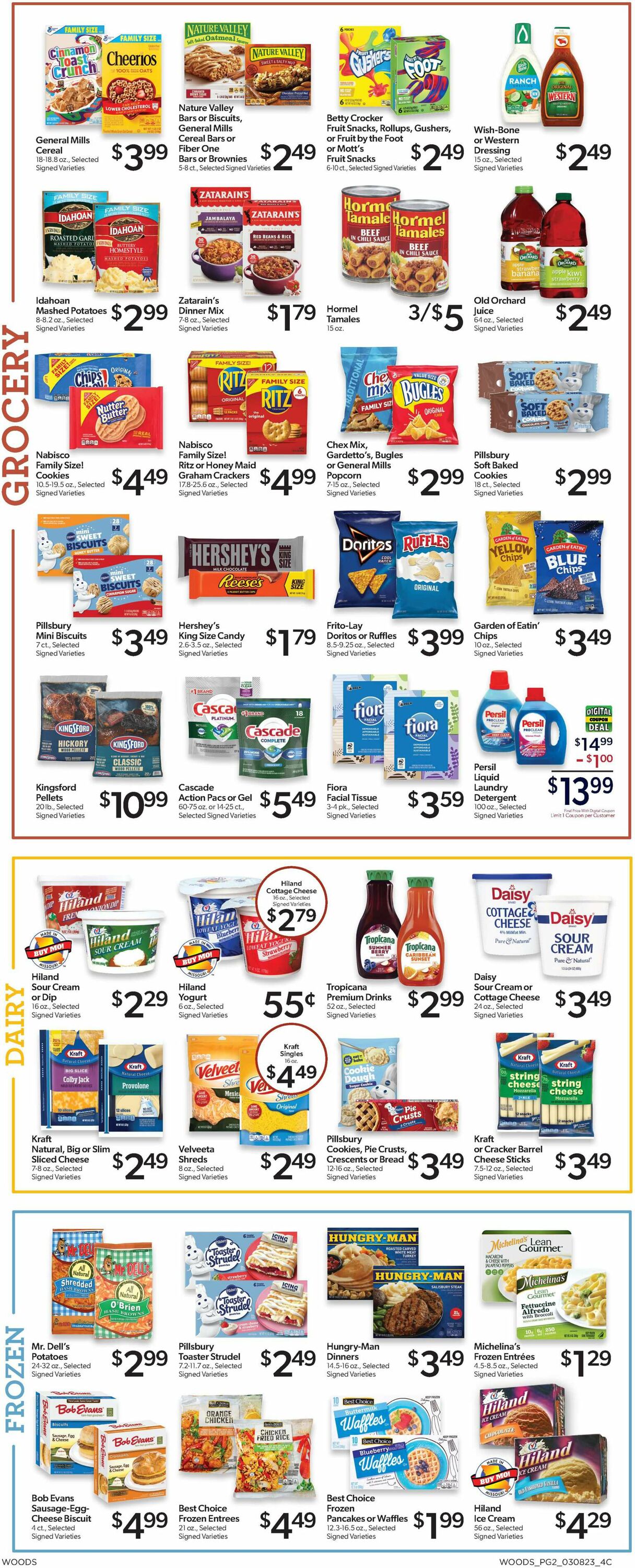 Woods Supermarket Weekly Ad Circular - valid 03/08-03/14/2023 (Page 2)