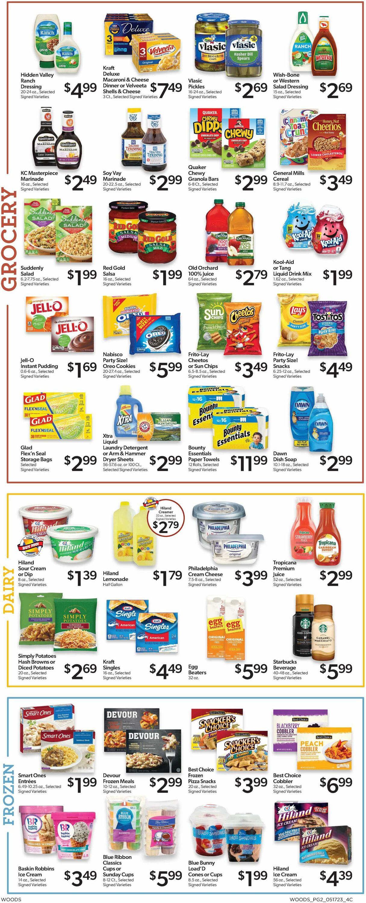 Woods Supermarket Weekly Ad Circular - valid 05/17-05/23/2023 (Page 2)