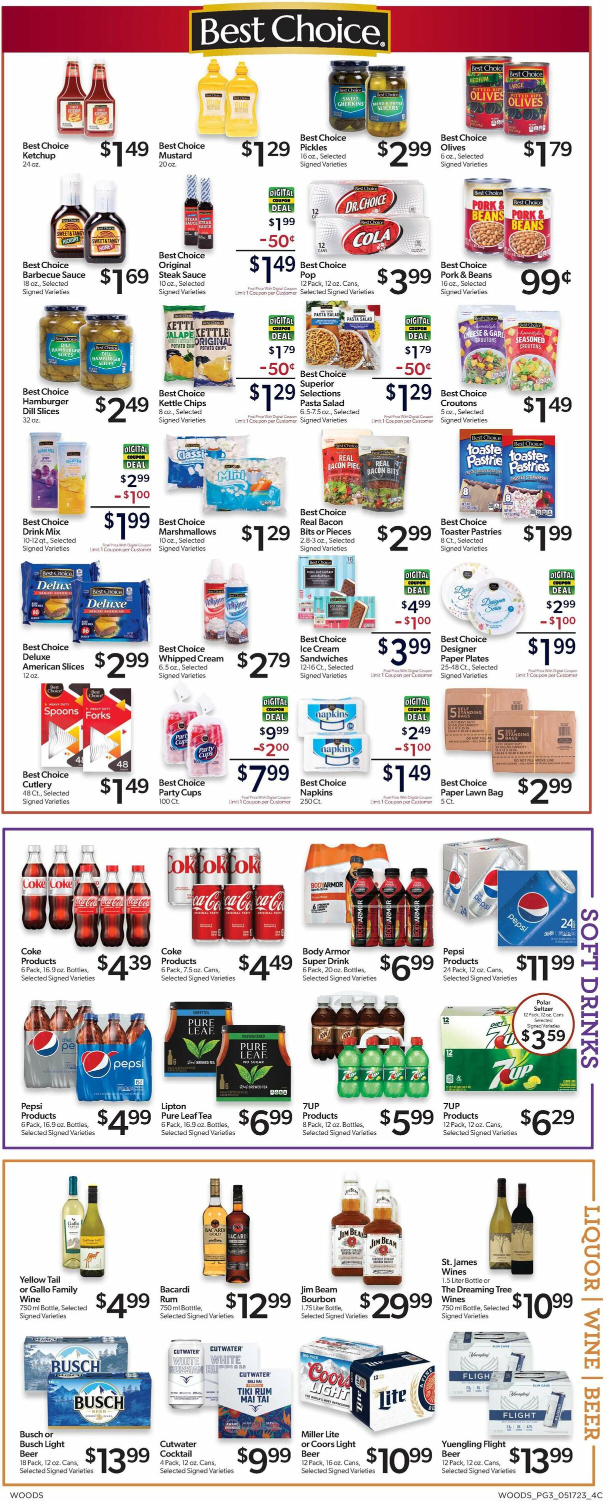 Woods Supermarket Weekly Ad Circular - valid 05/17-05/23/2023 (Page 3)