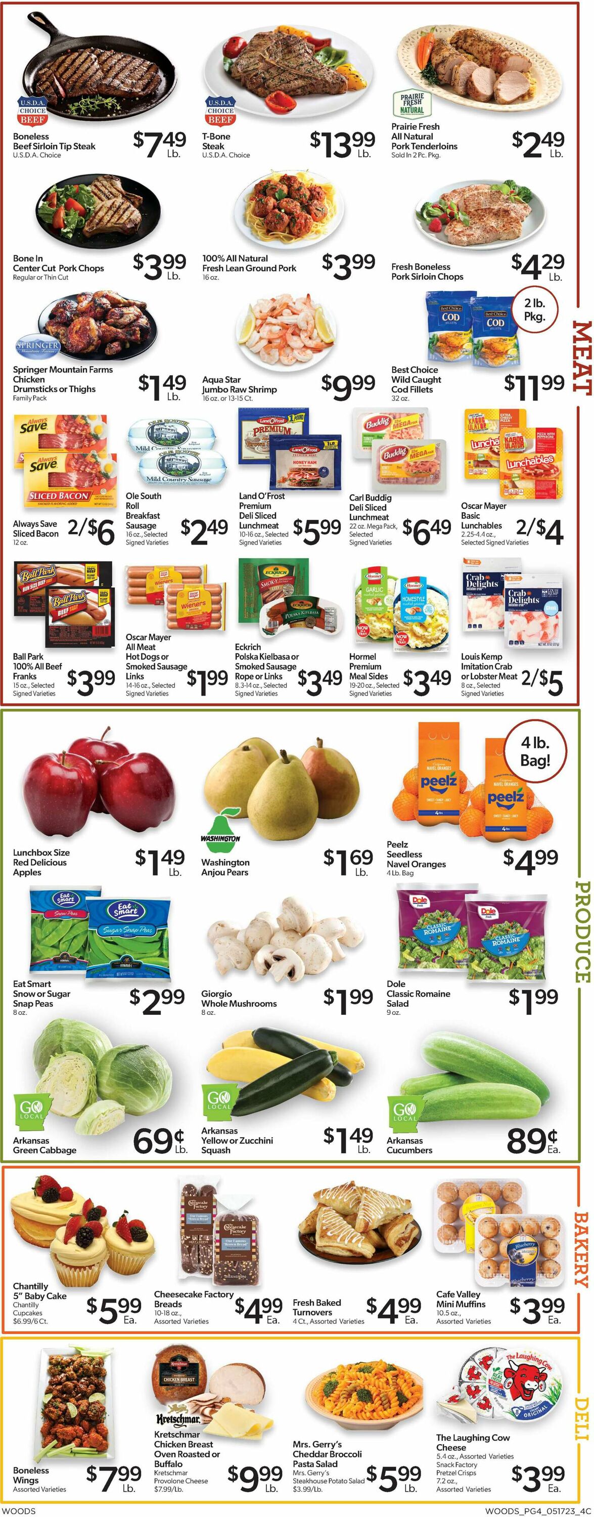Woods Supermarket Weekly Ad Circular - valid 05/17-05/23/2023 (Page 4)