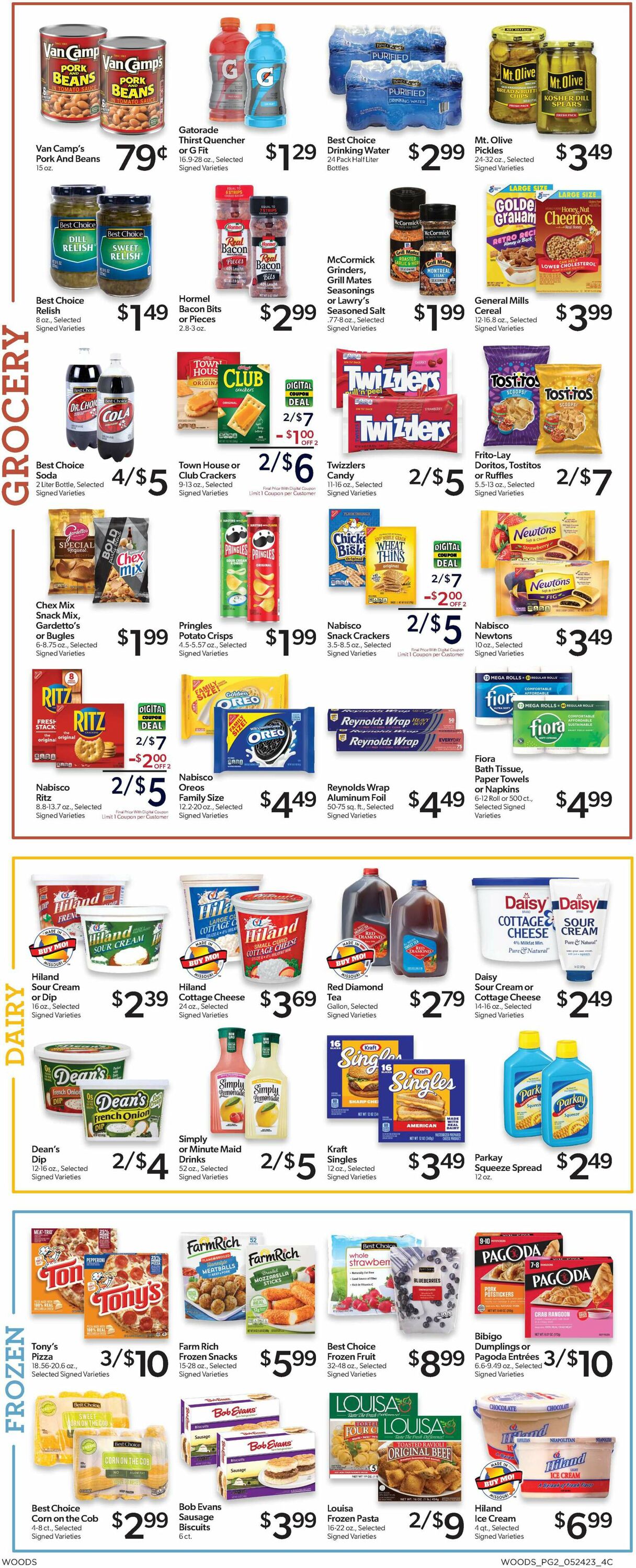 Woods Supermarket Weekly Ad Circular - valid 05/24-05/30/2023 (Page 2)