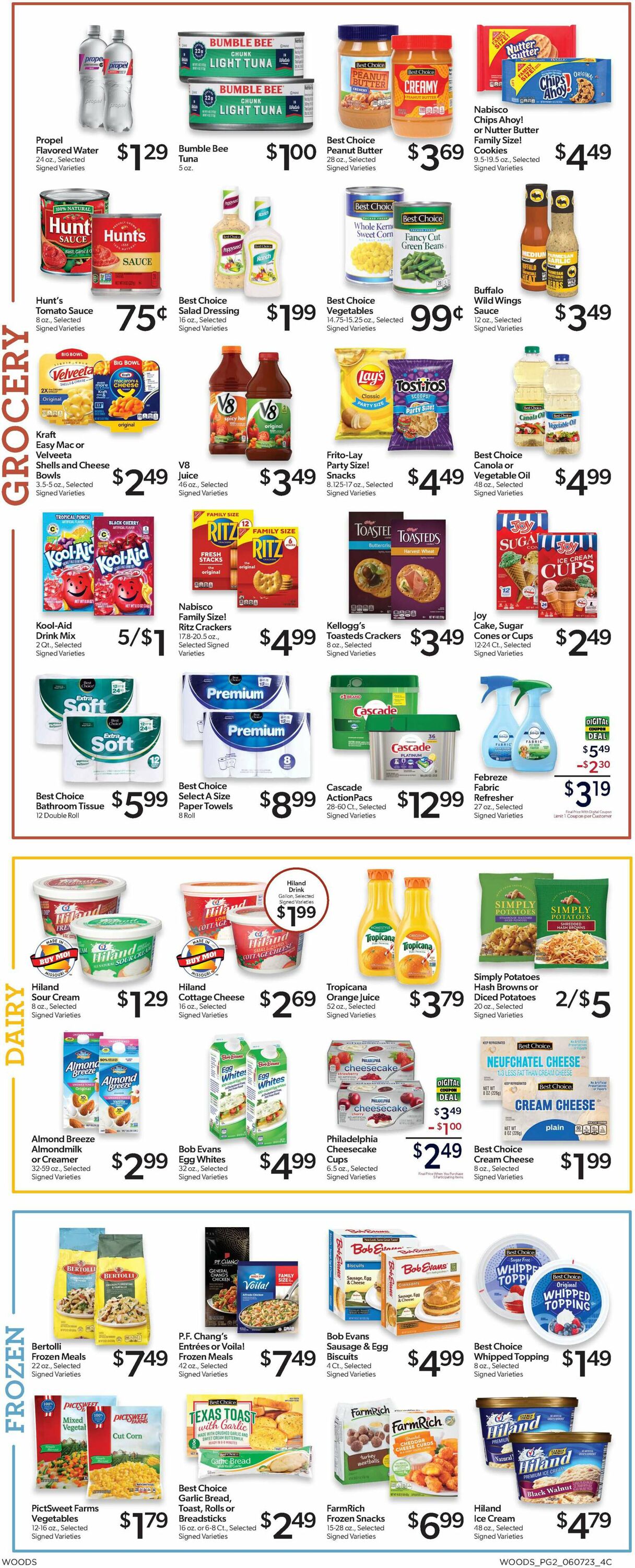 Woods Supermarket Weekly Ad Circular - valid 06/07-06/13/2023 (Page 2)