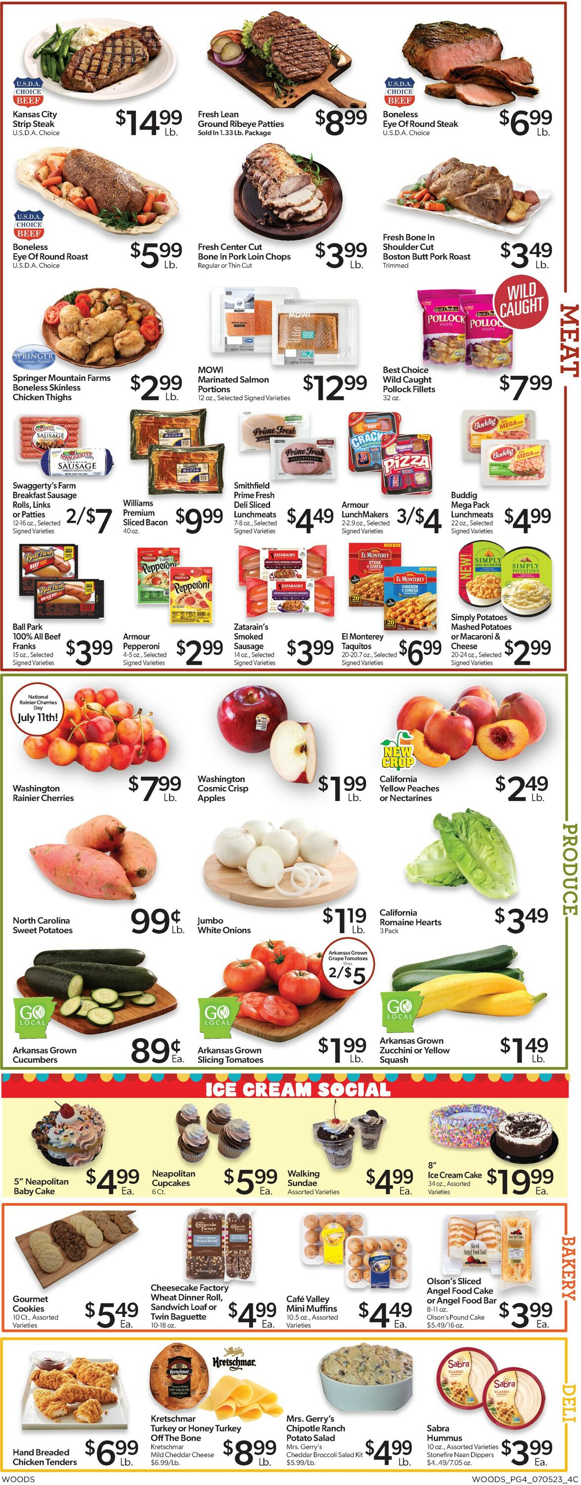 Woods Supermarket Weekly Ad Circular - valid 07/05-07/12/2023 (Page 4)