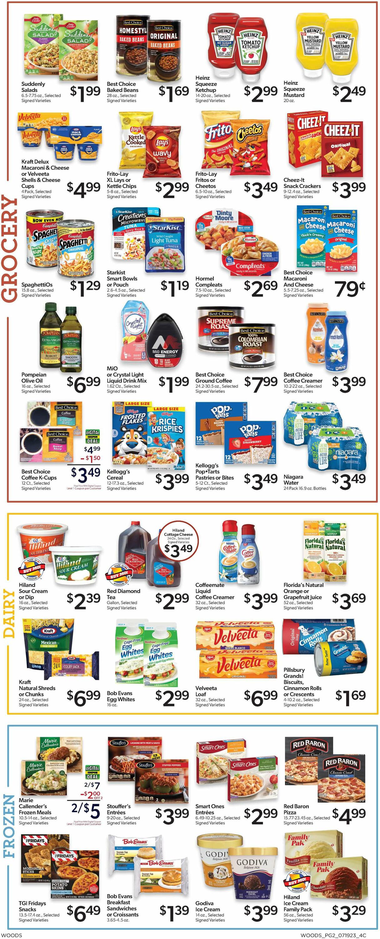 Woods Supermarket Weekly Ad Circular - valid 07/19-07/25/2023 (Page 2)