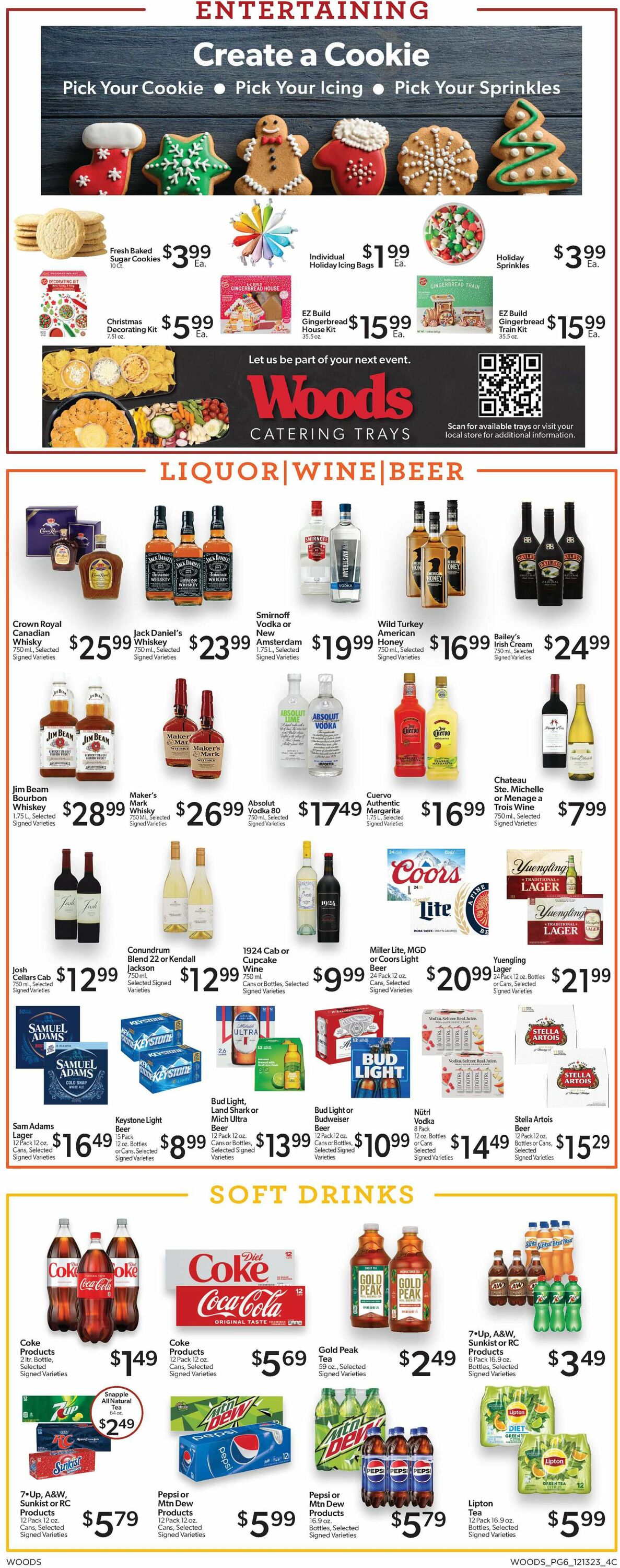 Woods Supermarket Weekly Ad Circular - valid 12/13-12/26/2023 (Page 6)