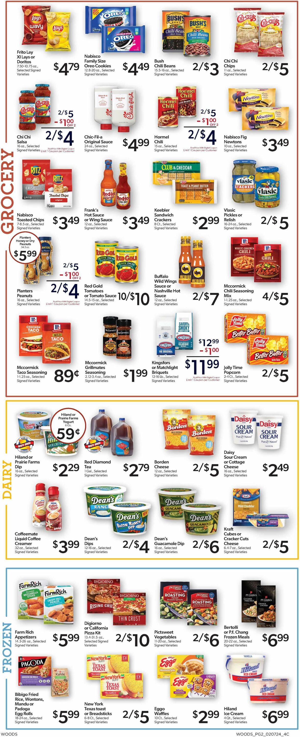 Woods Supermarket Weekly Ad Circular - valid 02/07-02/13/2024 (Page 2)