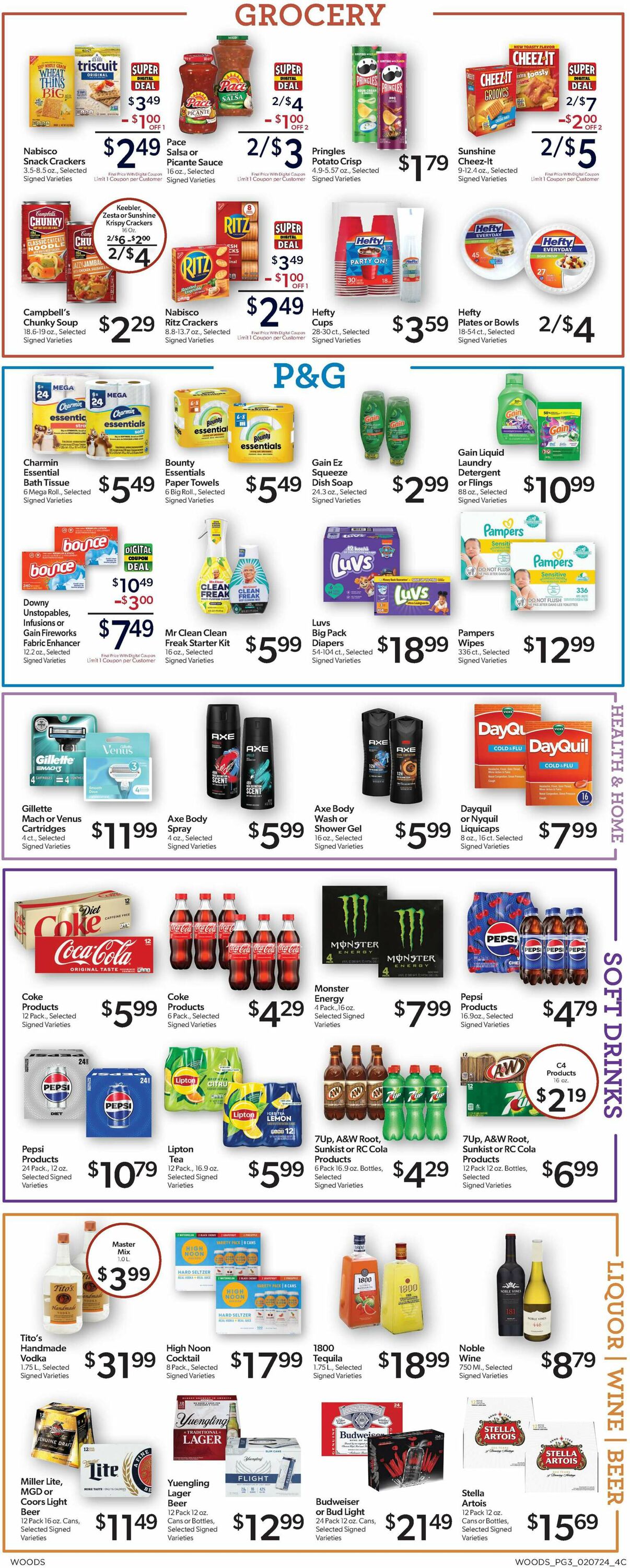 Woods Supermarket Weekly Ad Circular - valid 02/07-02/13/2024 (Page 3)