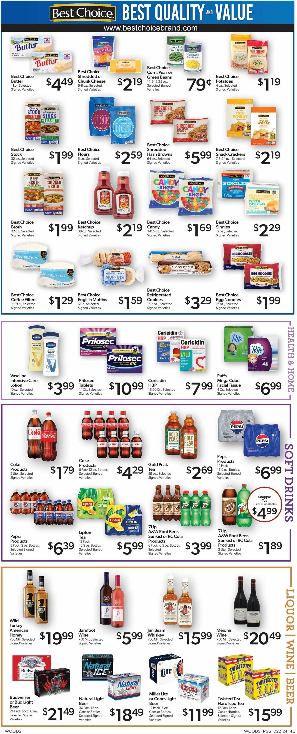 Woods Supermarket Weekly Ad Circular - valid 02/21-02/27/2024 (Page 3)