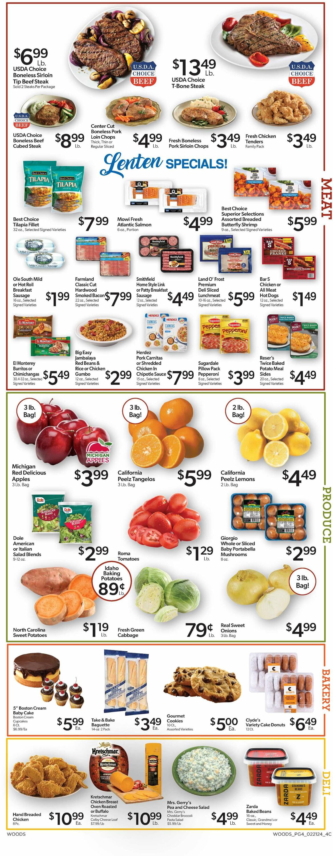 Woods Supermarket Weekly Ad Circular - valid 02/21-02/27/2024 (Page 4)
