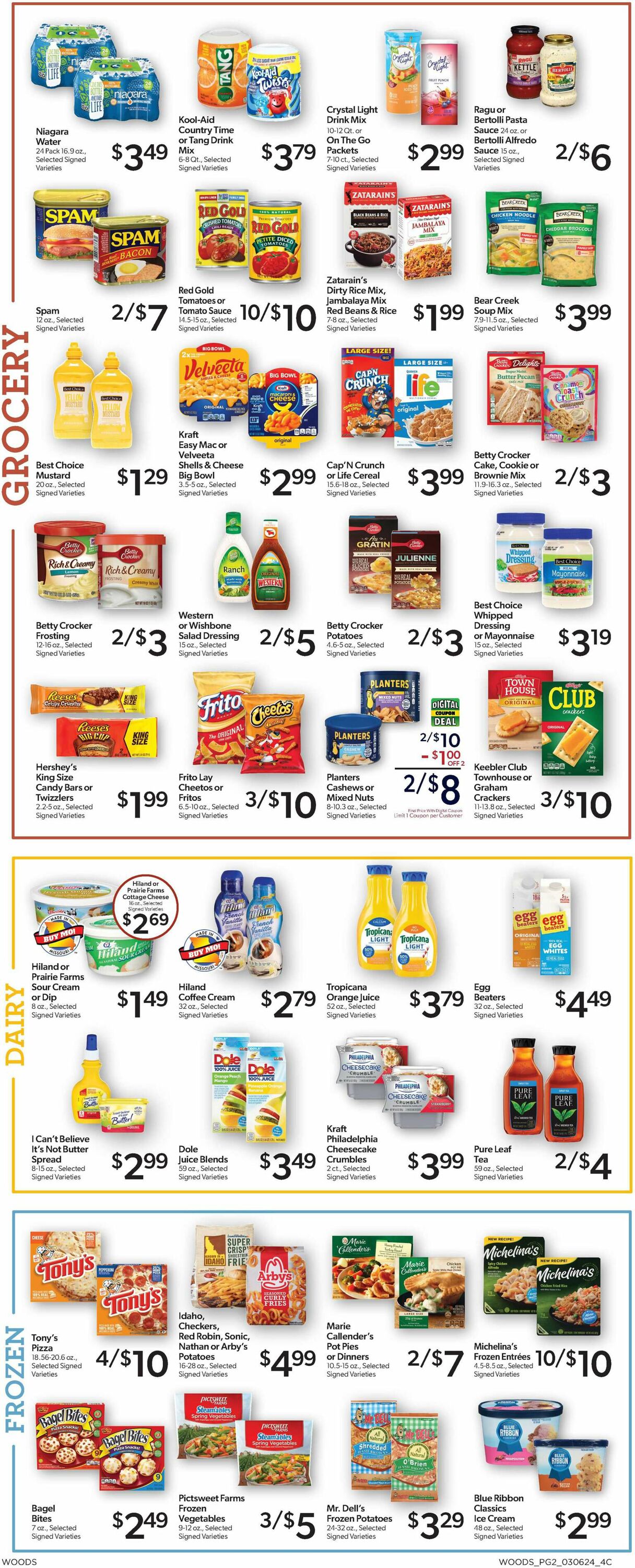 Woods Supermarket Weekly Ad Circular - valid 03/06-03/12/2024 (Page 2)