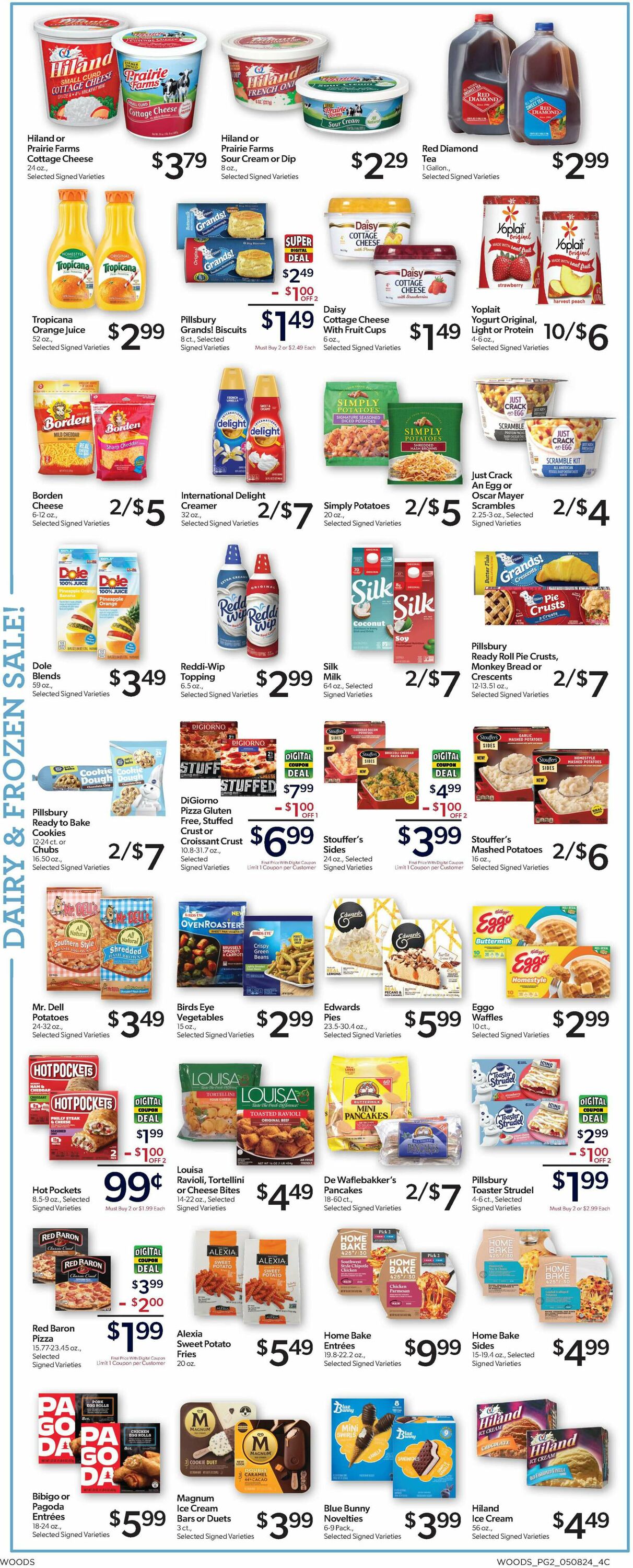 Woods Supermarket Weekly Ad Circular - valid 05/08-05/14/2024 (Page 2)