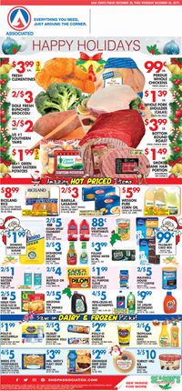Associated Supermarkets - Holidays Ad 2019