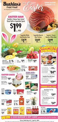 Buehler's Fresh Foods - Easter 2021 ad
