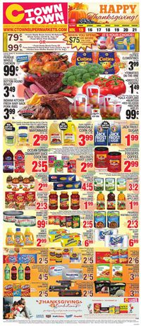 C-Town - Thanksgiving Ad 2019