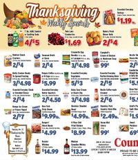 County Market Thanksgiving 2021
