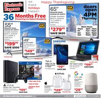 Electronic Express - Thanksgiving Ad 2019