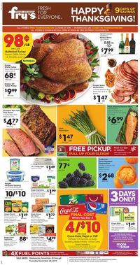 Fry’s - Thanksgiving Ad 2019