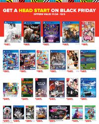 Game Stop - BLACK FRIDAY SALE 2019