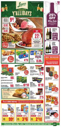 Lowes Foods - Holiday Ad 2019