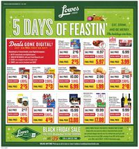 Lowes Foods BLACK FRIDAY 2021