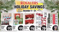 Rosauers - Holiday Ad 2019