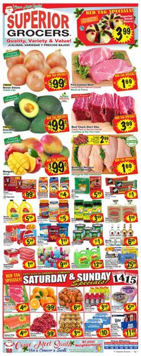 Superior Grocers - Holidays Ad 2019