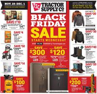 Tractor Supply - Black Friday Sale Ad 2019