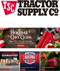 Tractor Supply HOLIDAY 2021