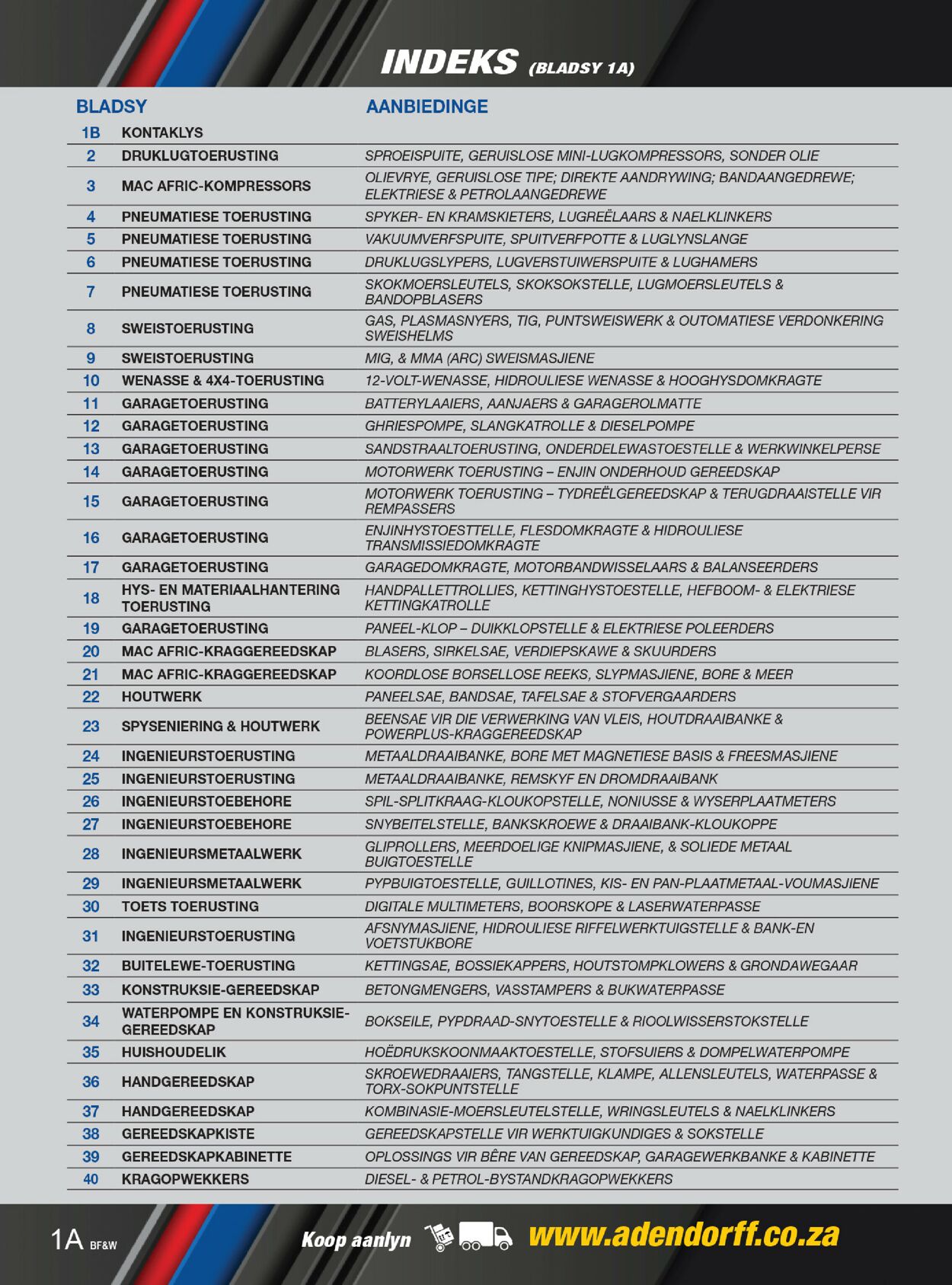 Adendorff Machinery Mart Catalogue - 2022/11/14-2022/11/22 (Page 2)