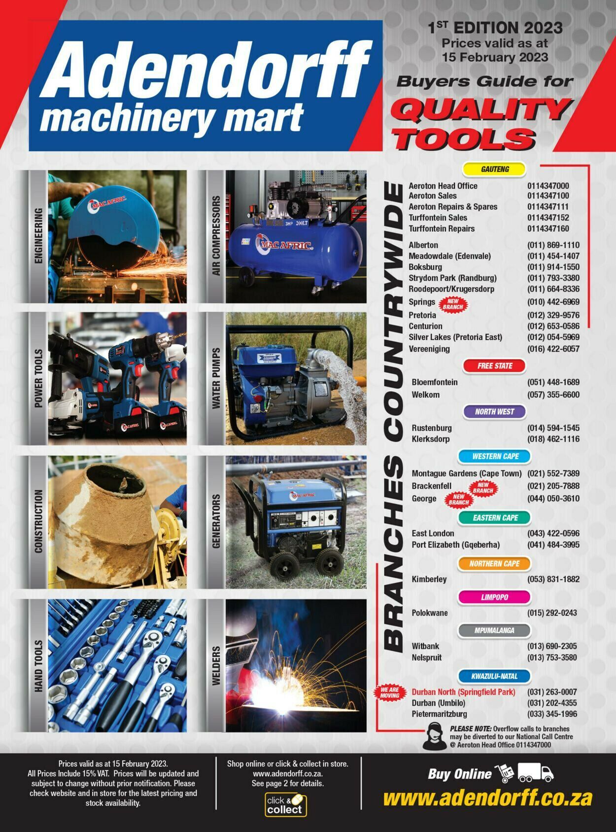 Adendorff Machinery Mart Catalogue - 2023/03/08-2023/03/31