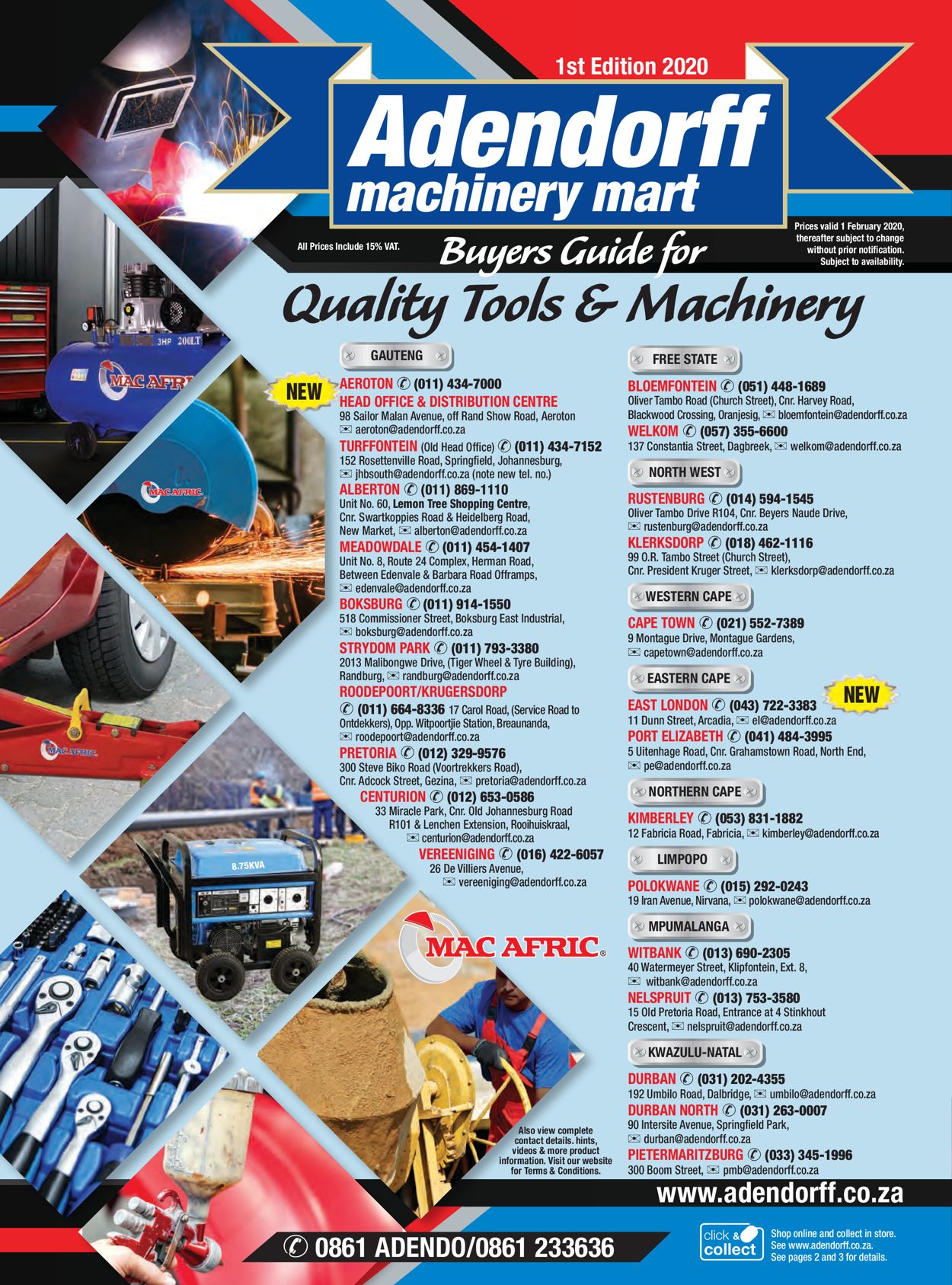 Adendorff Machinery Mart Catalogue - 2020/02/05-2020/03/31