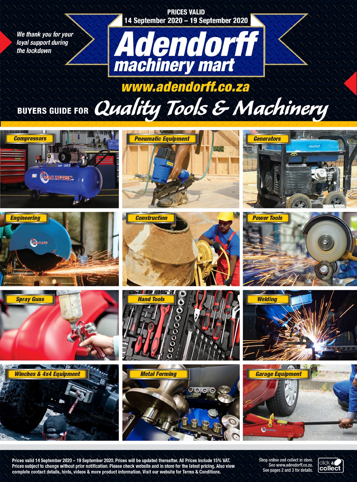 Adendorff Machinery Mart Catalogue - 2020/09/14-2020/09/19
