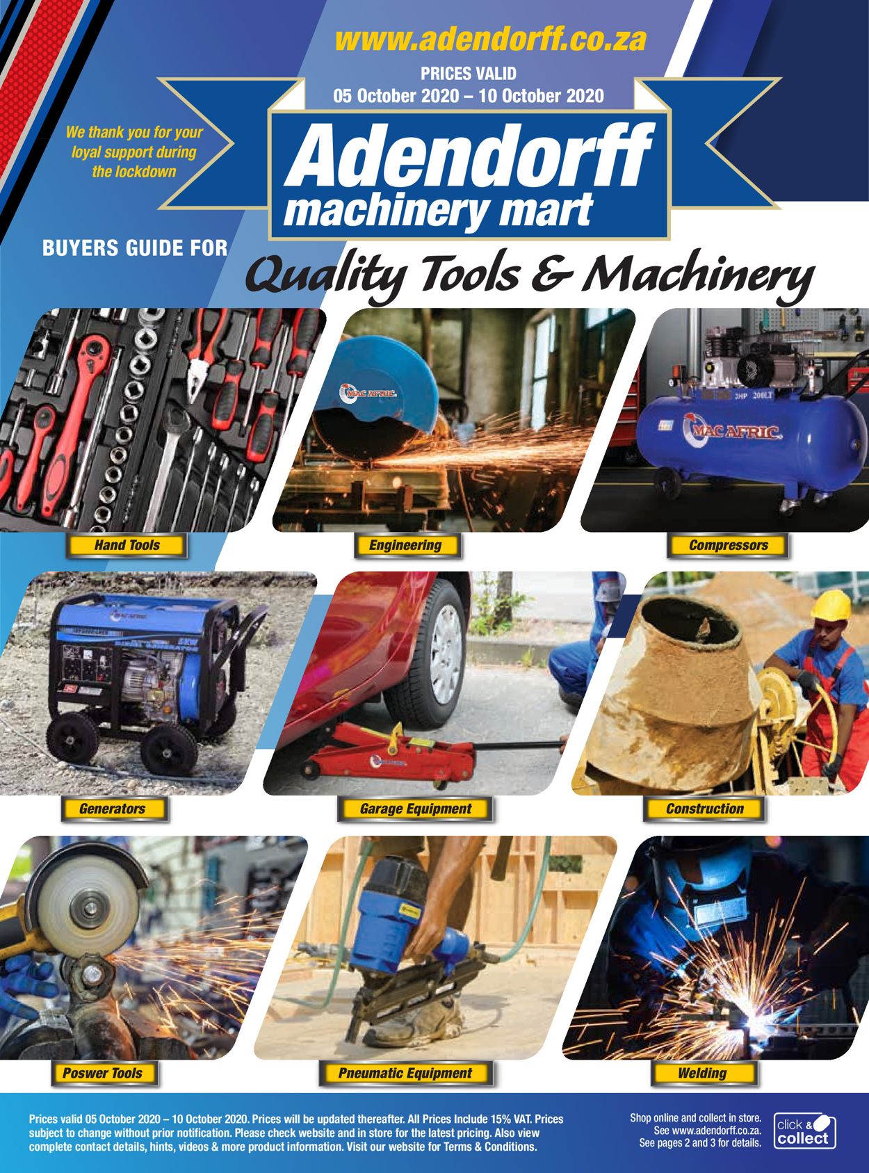 Adendorff Machinery Mart Catalogue - 2020/10/05-2020/10/10